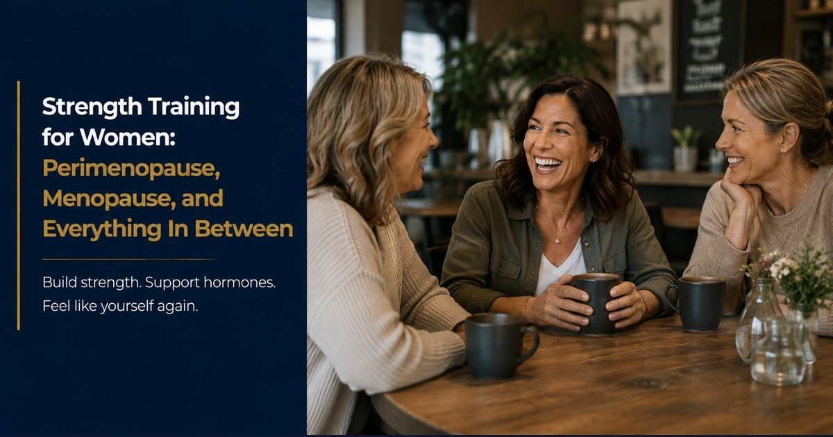 Strength training for women during perimenopause and menopause